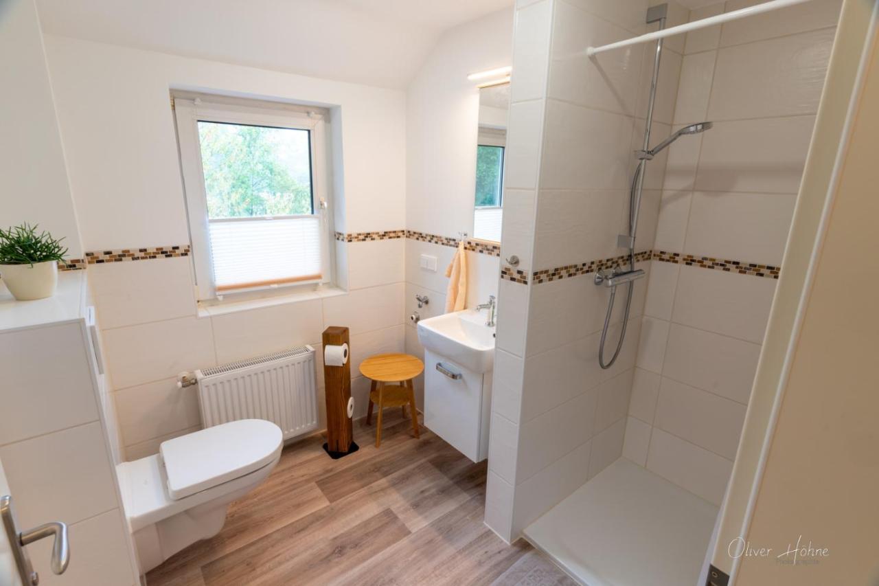 Ferienwohnung Am Waldrand Bad Laasphe Exterior foto