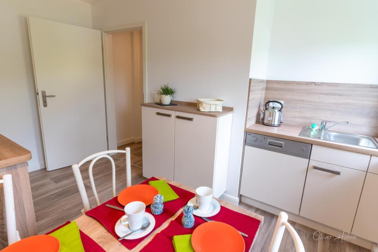 Ferienwohnung Am Waldrand Bad Laasphe Exterior foto